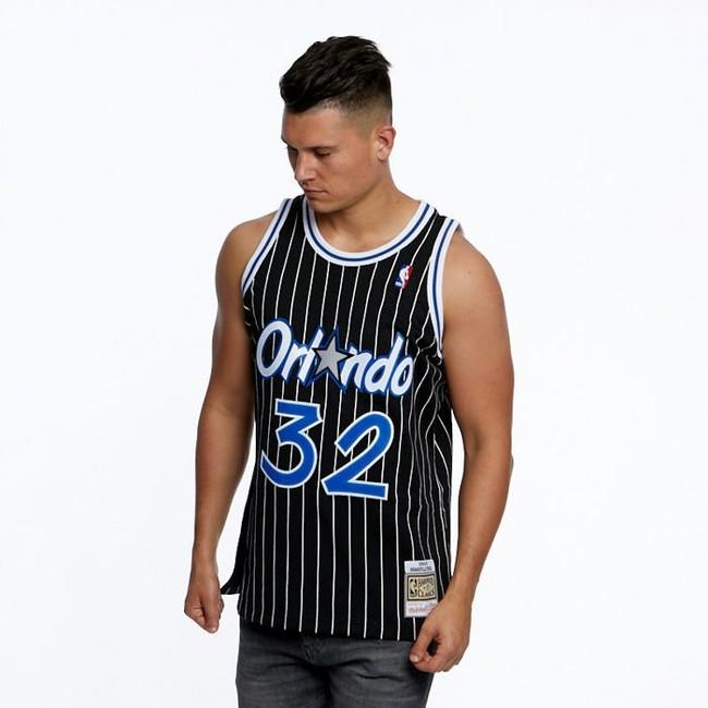 Mitchell and Ness NBA Orlando Magic Shaquille O´Neal Trikot Herren blau /  weiß bei