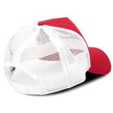 New Era 9Forty Trucker Clean NY Yankees Scarlet Red