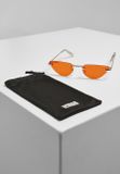 Urban Classics Sunglasses Manhatten 2-Pack silver/black+gold/orange