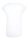Urban Classics Ladies Ren And Stimpy - Happy T-Shirt white