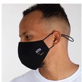 Alpha Industries Label Face Mask Black