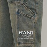 Karl Kani OG Baggy Workwear Denim Dirty Vintage Blue