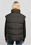Urban Classics Ladies Waisted Puffer Vest black