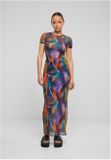 Urban Classics Ladies AOP Mesh Tube Skirt multicolorreflection