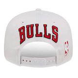 Kappe New Era 9Fifty Team Crown Chicago Bulls Snapback cap White