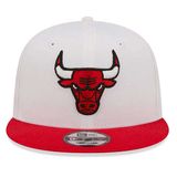 Kappe New Era 9Fifty Team Crown Chicago Bulls Snapback cap White