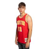Mitchell &amp; Ness Houston Rockets #11 Yao Ming university red Swingman Jersey