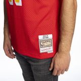 Mitchell &amp; Ness Houston Rockets #11 Yao Ming university red Swingman Jersey