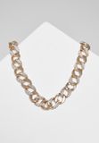 Urban Classics Basic Diamond Necklace And Bracelet Set gold