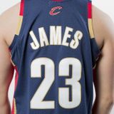 Mitchell &amp; Ness Seattle Cleveland Cavaliers #23 Lebron James navy Swingman Jersey 
