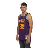 Mitchell &amp; Ness Utah Jazz #32 Karl Malone purple Swingman Jersey 