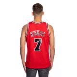 Mitchell &amp; Ness Chicago Bulls #7 Toni Kukoc red / black Swingman Jersey 