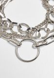 Urban Classics Ring Layering Bracelet silver