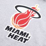 Mitchell &amp; Ness sweatshirt Miami Heat Pinnacle Heavyweight Fleece Hoody grey