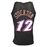 Mitchell &amp; Ness Utah Jazz #12 John Stockton Team Color Swingman Jersey black