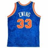 Mitchell &amp; Ness New York Knicks #33 Patrick Ewing CNY 4.0 Swingman Jersey royal