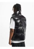 DEF Shiny Puffer vest black