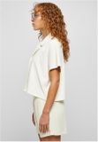Urban Classics Ladies Towel Resort Shirt palewhite