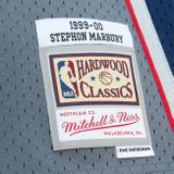 Mitchell &amp; Ness New Jersey Nets #33 Stephon Marbury Alternate Jersey grey