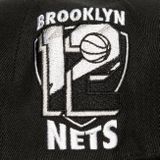 Mitchell &amp; Ness snapback Brooklyn Nets Side Jam Snapback black