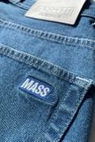 Mass Denim Box Jeans Shorts relax fit blue