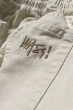 Pants Mass Denim Joggers Pants Tapered Fit Signature 2.0 off white