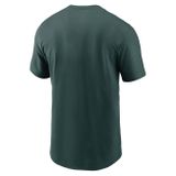 Nike T-shirt Men&#039;s Fuse Large Logo Cotton Tee Oakland Athletics pro green