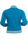 Urban Classics Ladies College Sweatjacket turquoise