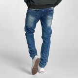 Just Rhyse Destroyed Straight Fit Jeans blue