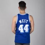Mitchell &amp; Ness Los Angeles Lakers #44 Jerry West royal Swingman Jersey 