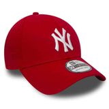 Kappe New Era 9Forty MLB League Basic NY Yankees Scarlet White