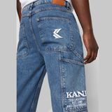 Hose Karl Kani Retro Tapered Workwear Denim vintage dark indigo