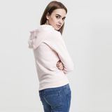 Damen Sweatshirt Urban Classics Ladies Hoody pink