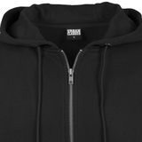 Sweatshirt Urban Classics Basic Zip Hoody black