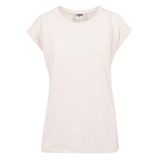 T-Shirt Urban Classics Ladies Extended Shoulder Tee pink