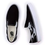 Schuhe Vans UA Classic Slip-On REFLECTIVE FLAME BLACK