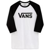Herren T-shirt VANS CLASSIC RAGLAN White/Black