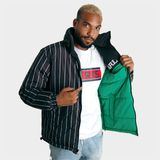 Winter Jacken Karl Kani Retro Block Reversible Puffer Jacket green/black/white