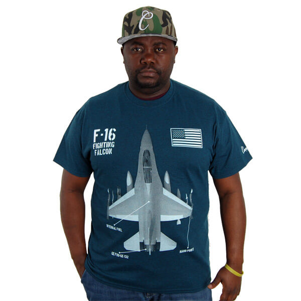 Cocaine Life F16 T-shirt Midnight Navy - Gangstagroup.de - Online Hip Hop  Fashion Store