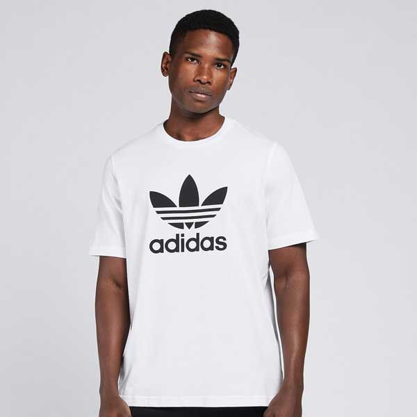 Adidas Trefoil Tee White - Gangstagroup.de - Online Hip Hop Fashion Store