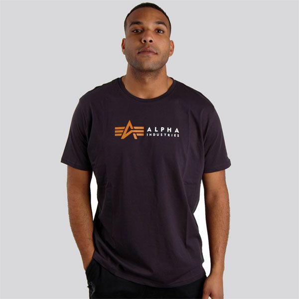 T-shirt Alpha Industries Alpha Label T Navy