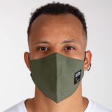 Alpha Industries Label Face Mask Olive