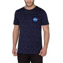 Herren T-Shirt Alpha Industries Starry T-Shirt Rep. Blue