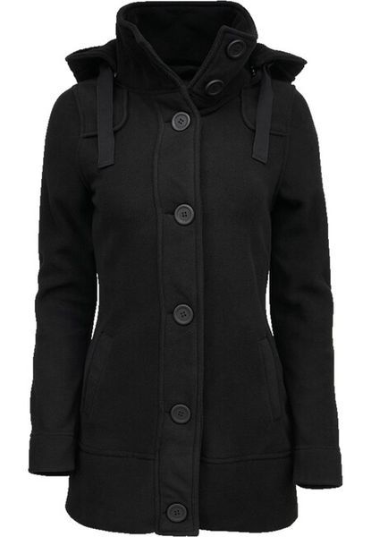Brandit Women Square Fleece Jacket black