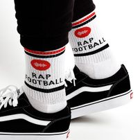 Socken Rap & Football Socks White