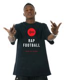 Rap & Football T-shirt Black