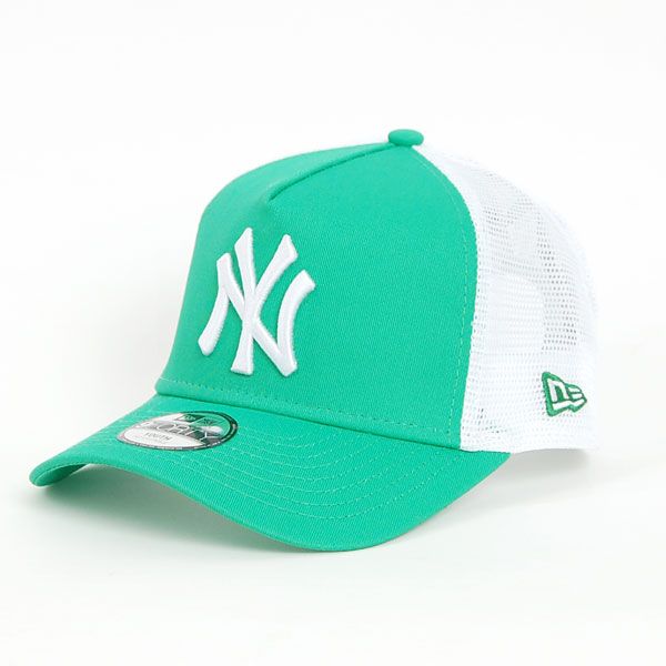 Kinder kappe Kids NEW ERA 940 A-Frame Trucker Cap NY Yankees League Essential Adolescent Green