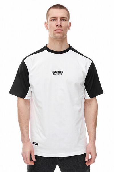 Mass Denim Creed T-shirt white/black