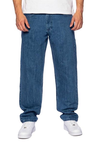Mass Denim Jeans Slang Baggy Fit blue