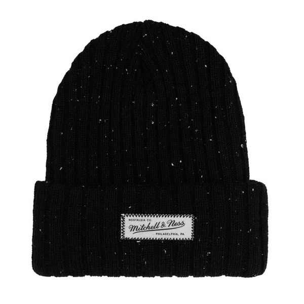 Mitchell & Ness Branded Patched Up Knit black